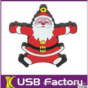 U Flash Drive, U Flash Disk, Soft PVC Rubber USB Flash Drive Fro Xmas